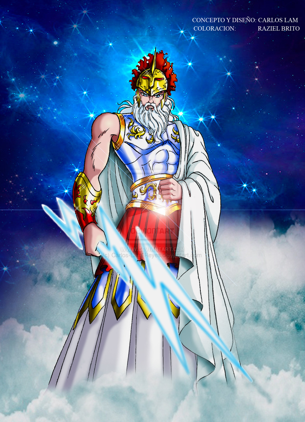 Зевс Бог Saint Seiya